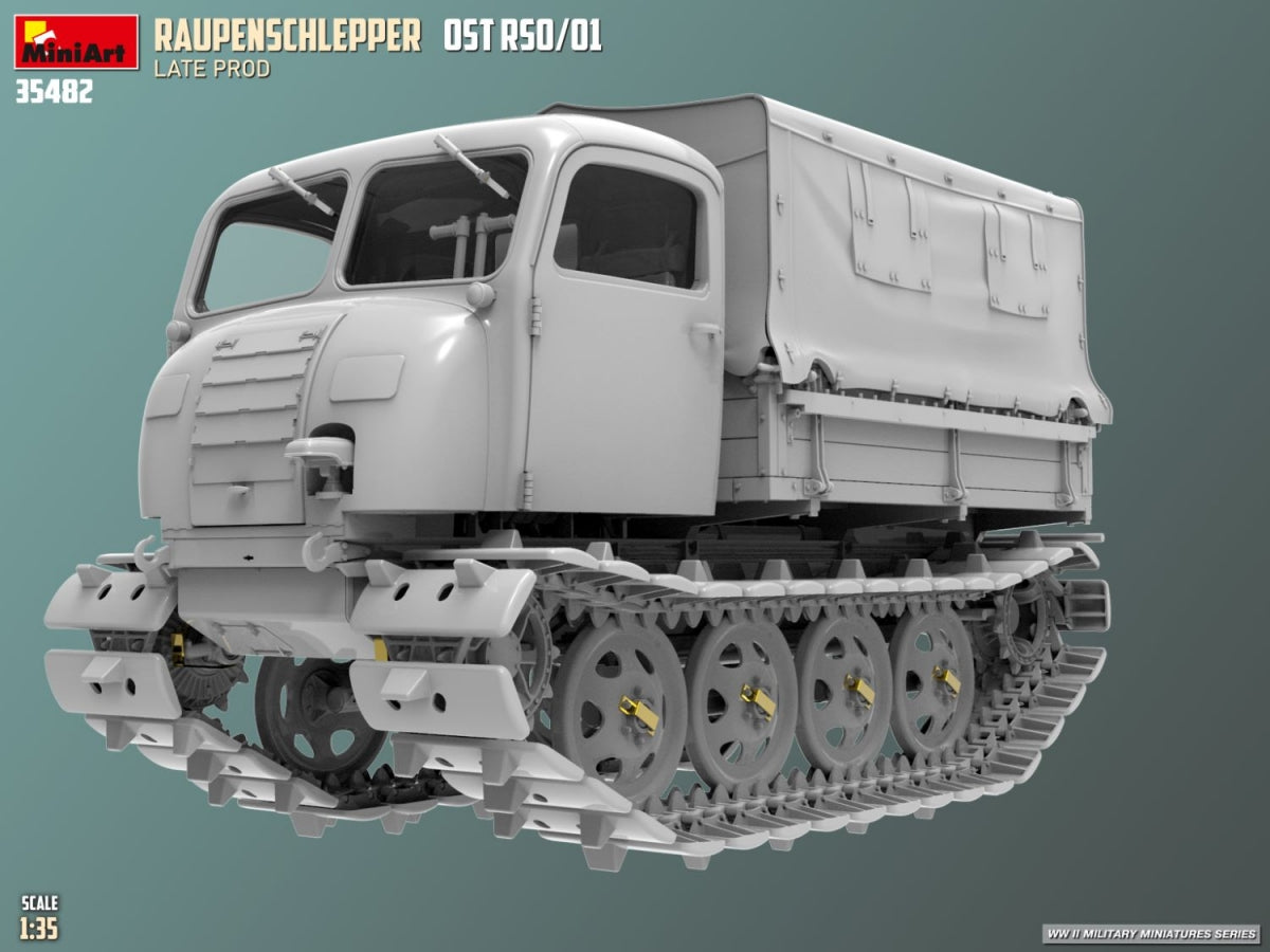 MiniArt 35482 Raupenschlepper Ost RSO/01. Late Prod 1/35 – image 2