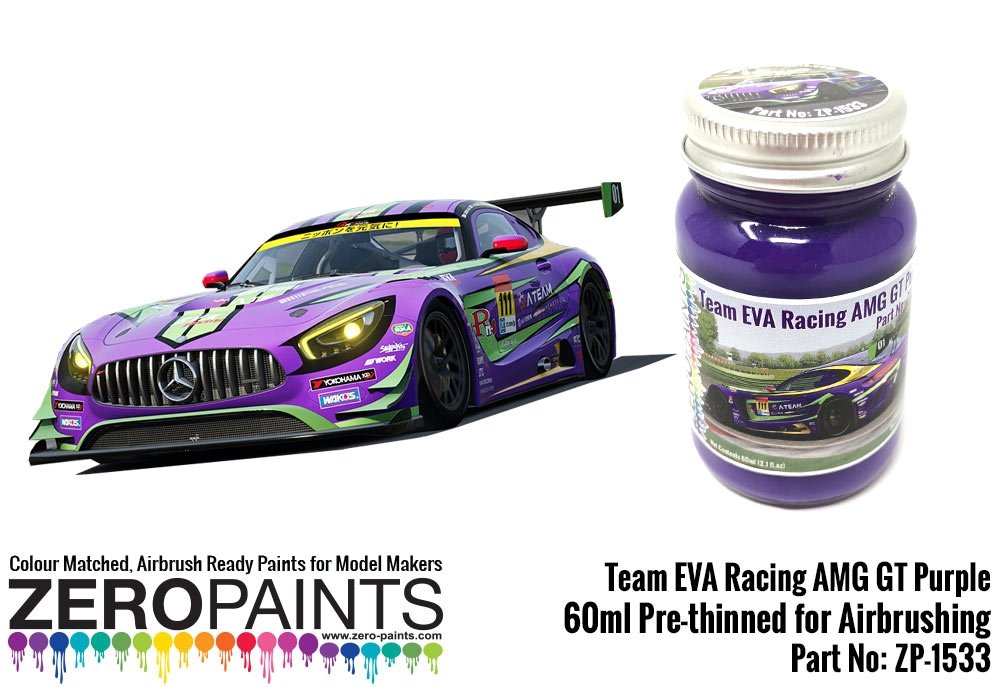 Peinture violette Zero Paints ZP-1533 Team Eva Racing AMG GT 60 ml