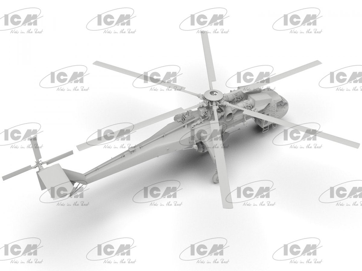 ICM 53055 Sikorsky CH-54A Tarhe with M-121 bomb 1/35 – immagine 4