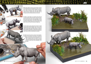AK Interactive AK518 AK LEARNING 14: PAINTING ANIMAL FIGURES English – imagen 8