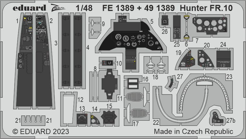 Eduard BIG49392 Hunter FR.10 AIRFIX 1/48 – image 4