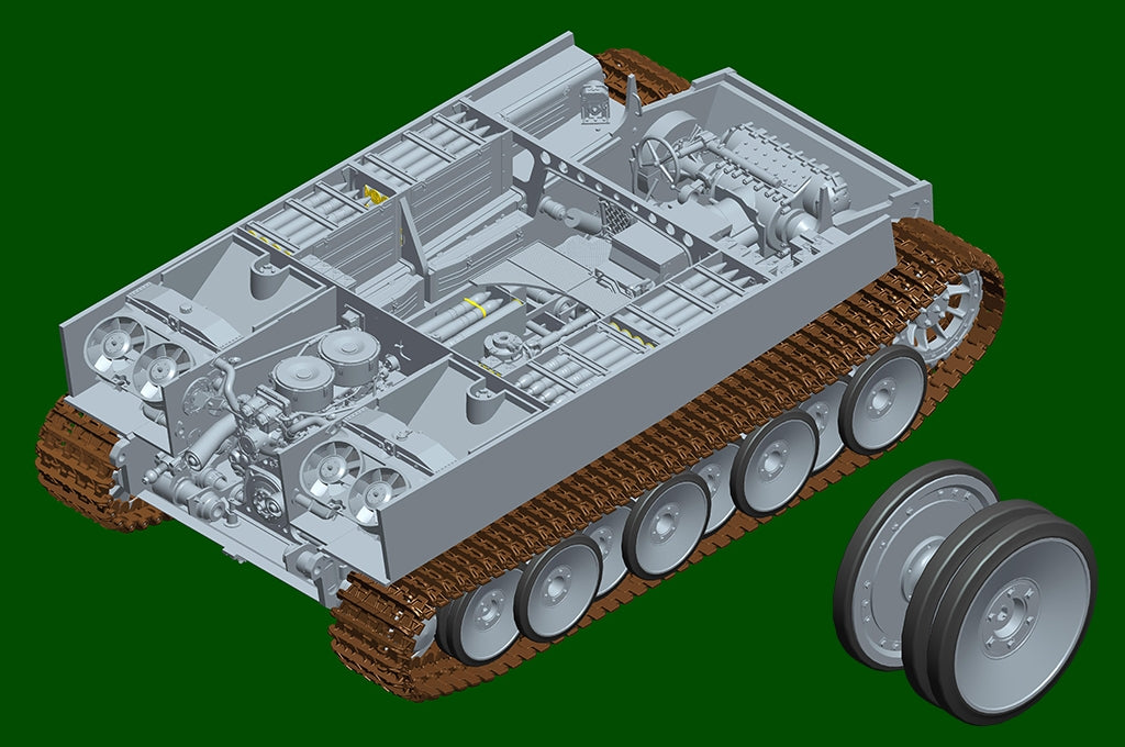 Trumpeter 00944 Pz.Kpfw.VI Ausf.E Sd.Kfz.181 Tiger I (Medium Production) 1/16 – immagine 22