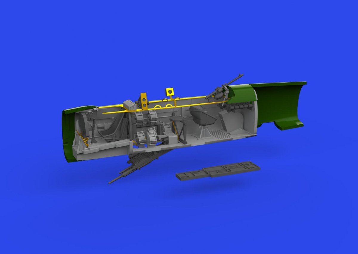 Eduard 672312 Bf 110E cockpit EDUARD 1/72 – image 2