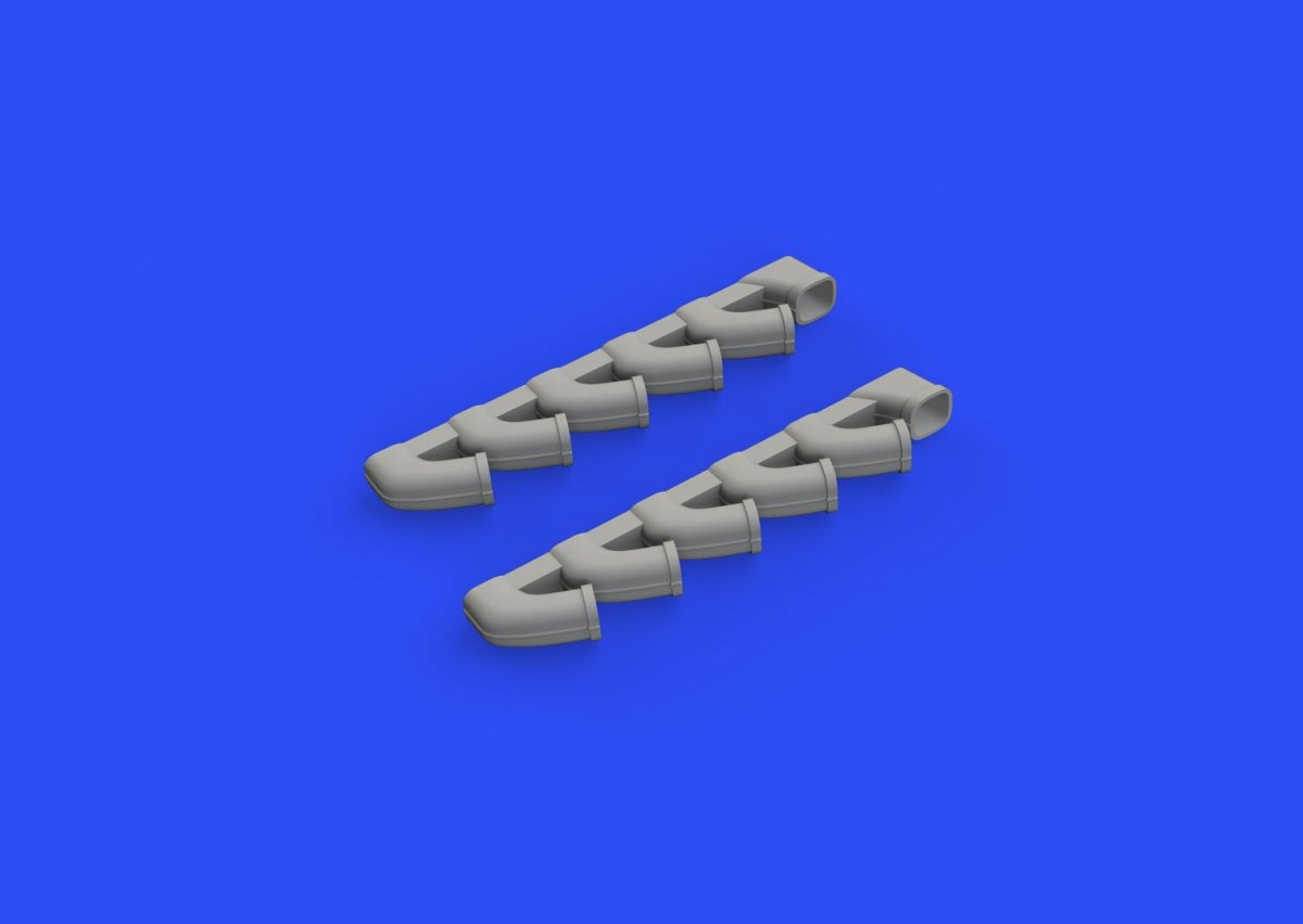 Eduard 648588 Il-2 exhaust stacks 1/48 TAMIYA – Bild 3