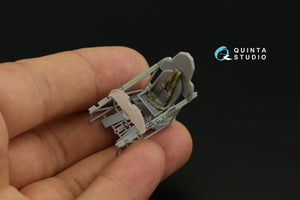 Intérieur imprimé en 3D et coloré sur papier décalcomanie Quinta Studio QD48401 Hawker Hurricane (Hobby Boss) 1/48 – image 7