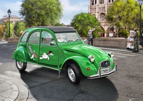 Revell 67053 Citroen 2CV Sauss Ente Model Set 1/24 – Bild 3