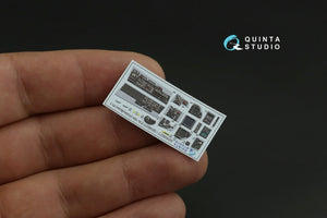 Quinta Studio QDS-48277 F/A-18А 3D-Printed &amp;amp; coloured Interior on decal paper (HobbyBoss)(Small version) 1/48 – Bild 6