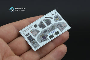 Quinta Studio QD+32232 Tornado ECR Italian 3D-Printed &amp;amp; coloured Interior on decal paper (Italeri) (with 3D-printed resin parts) 1/32 – immagine 6