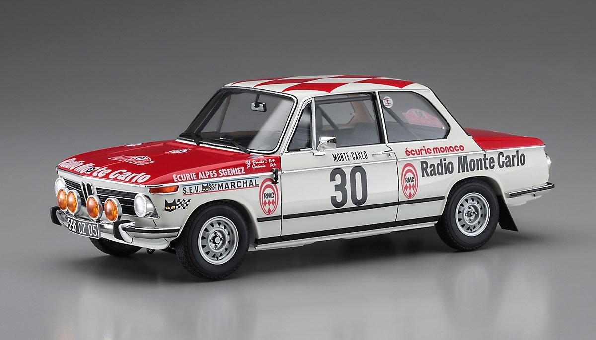 Hasegawa 20516 BMW 2002 tii « Rallye Monte-Carlo 1975 » 1/24 – image 2