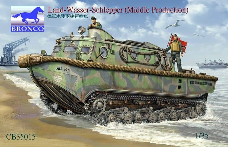 Bronco CB35015 Land-Wasser-Schlepper 1/35