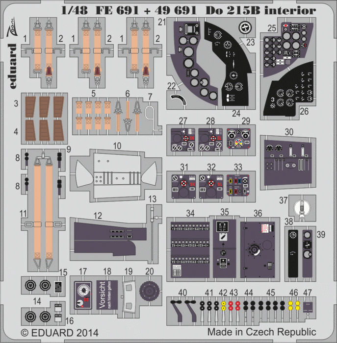 Eduard 49691 Do 215B S. A. ICM 1/48