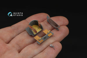 Quinta Studio QD32182 Nieuport XI 3D-Printed &amp;amp; coloured Interior on decal paper (CSM) 1/32 – Bild 9