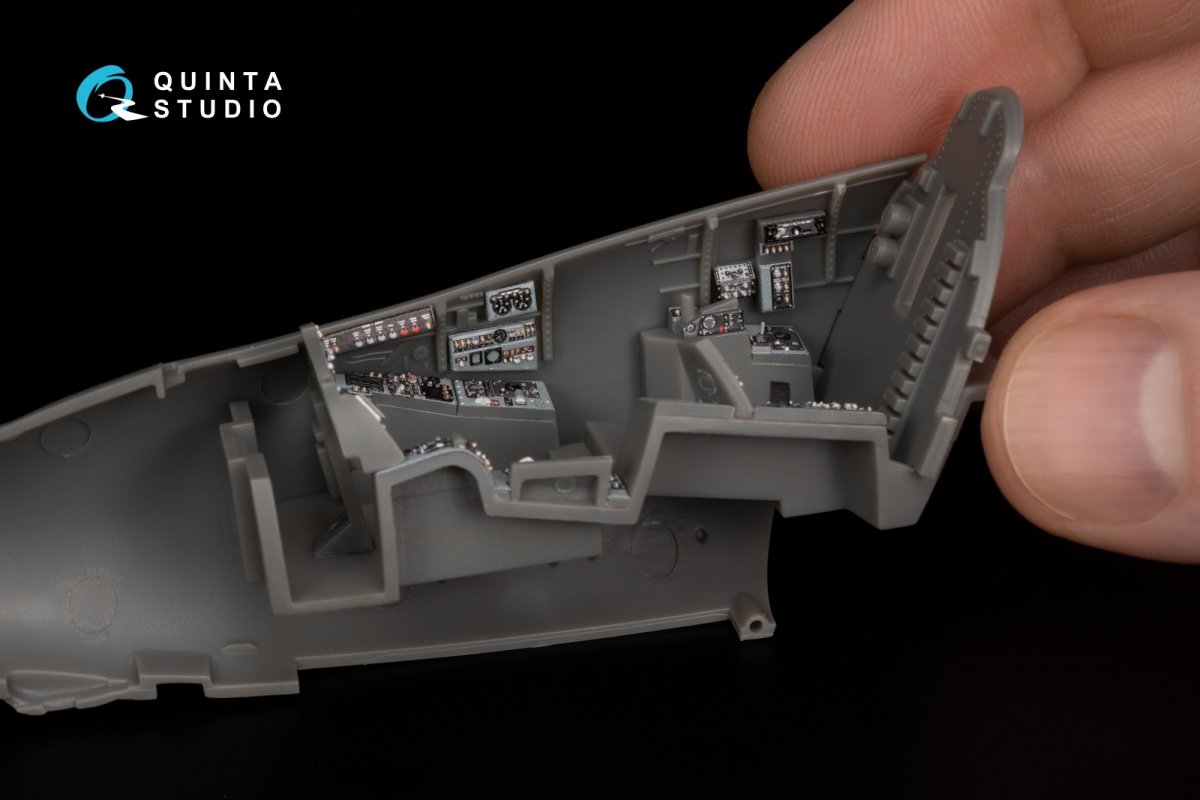 Quinta Studio QD48348 Buccaneer S.2C/D 3D-Printed &amp;amp; colored Interior on decal paper (Airfix) 1/48 – image 12