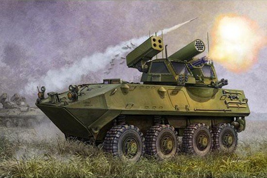 Trumpeter 00393 USMC LAV-AD Véhicule blindé léger - Défense aérienne (1/35)