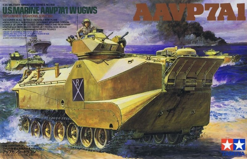Tamiya 35159 U.S Marine AAVP7A1 1/35