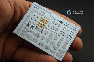 Quinta Studio QD32076 Albatros D.I 3D-Printed &amp;amp; coloured Interior on decal paper (for Roden kit) 1/32 – immagine 4