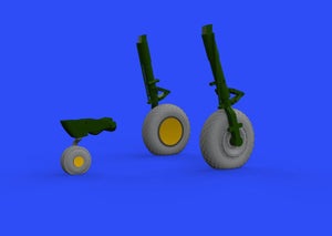 Eduard 648484 P-47D wheels 1/48 TAMIYA – immagine 3