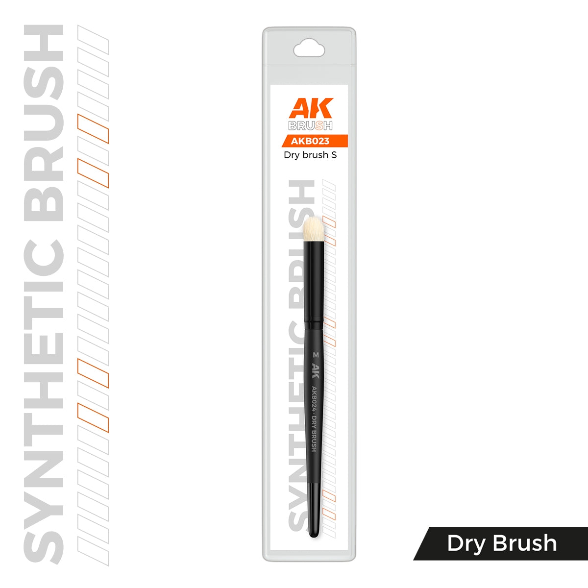 AK Interactive AKB023 AK SYNTHETIC DRY BRUSH – S – image 3