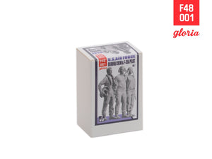 Gloria F48001 Ground Crew US Air Force vol.1 3D Printed Figures x 3 1/48 – Bild 2