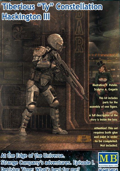 Master Box 24054 Tiberious Ty Constellation Hackington III 1/24 – immagine 2
