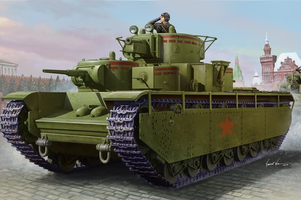 Hobby Boss 83841 Soviet T-35 Heavy Tank - Early 1/35