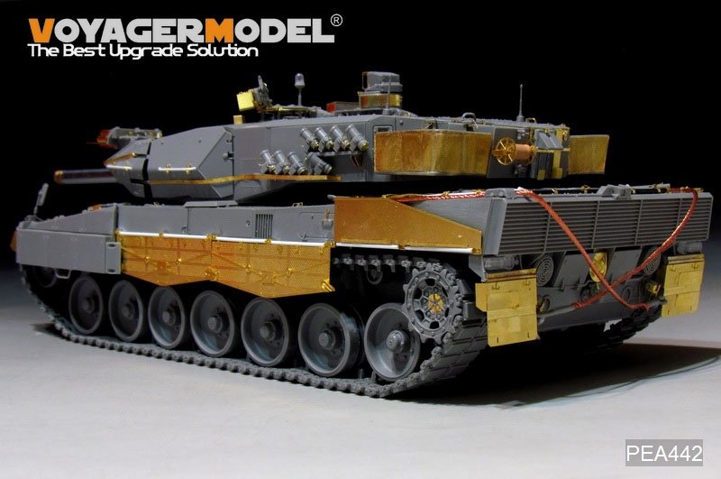 Voyager Model PEA442 Modern German Leopard 2A5/A6 track covers (GP) 1/35 – Bild 5