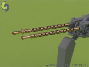 Master SM-35-002 Browning M2 aircraft .50 caliber (12.7mm) barrels with flash hiders (2pcs) – image 3
