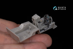 Quinta Studio QDS-48302 F/A-18C late 3D-Printed &amp;amp; coloured Interior on decal paper (Hasegawa) (Small version) 1/48 – immagine 7