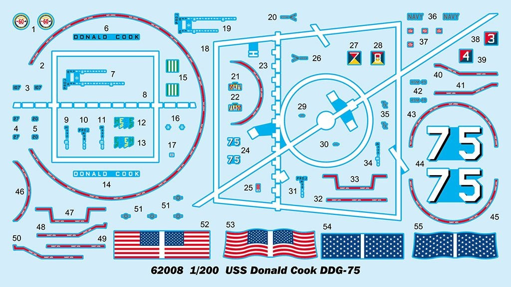 I Love Kit 62008 USS Donald Cook DDG-75 1/200 – image 5