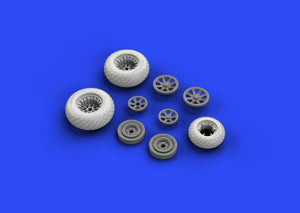 Eduard 648258 P-38 wheels ACADEMY 1/48 – Bild 4
