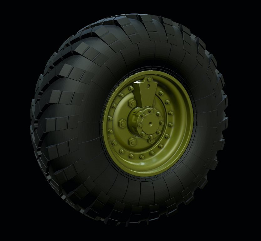 Panzer Art RE35-536 ZiL-157&amp;amp;BTR-152 road wheels 1/35 – immagine 2