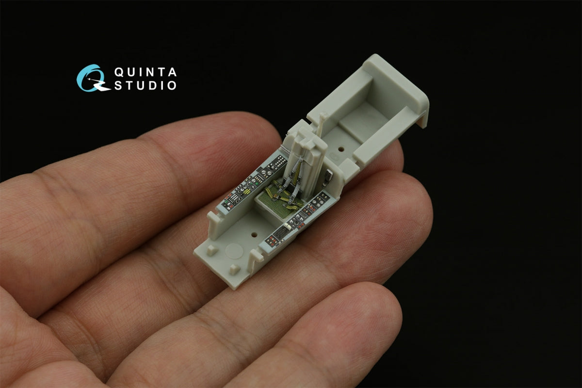 Quinta Studio QD72136 Mitsubishi F-1 3D-Printed &amp;amp; coloured Interior on decal paper (Hasegawa) 1/72 – imagen 10