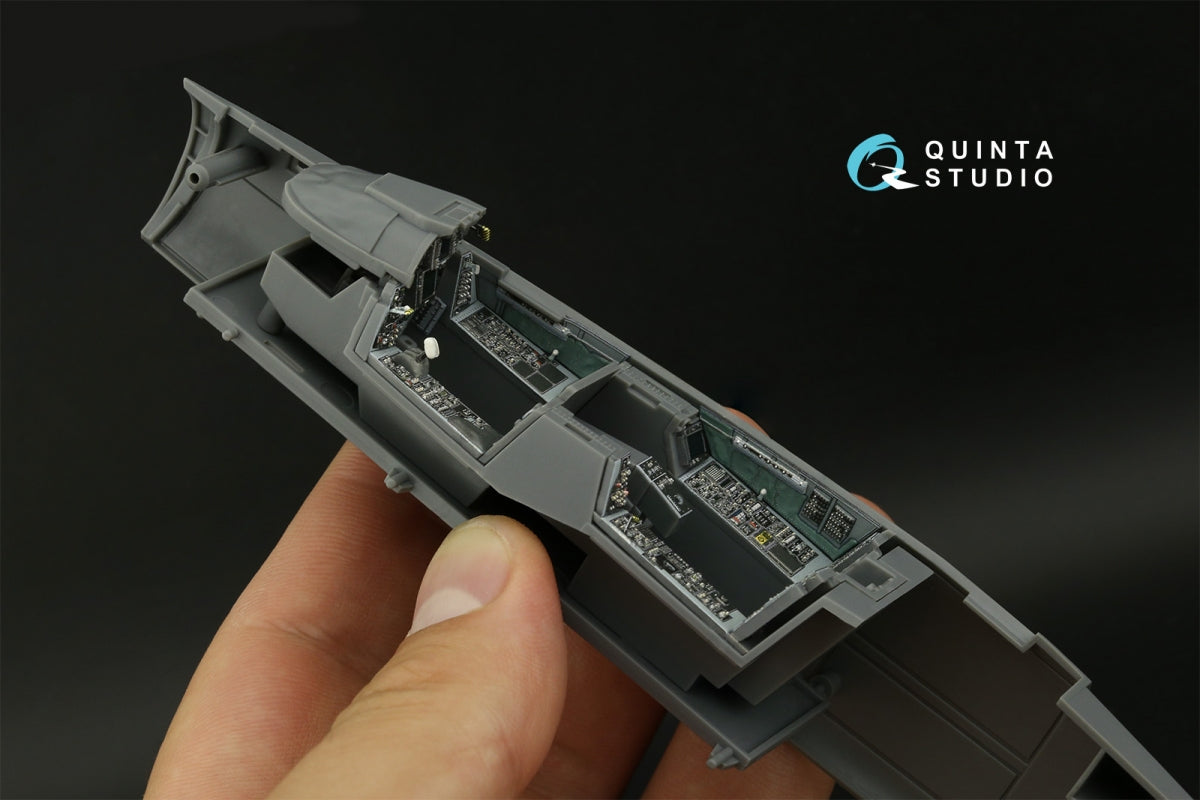 Quinta Studio QD48404 F-14B 3D-Printed &amp;amp; coloured Interior on decal paper (GWH) 1/48 – zdjęcie 3