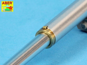 Aber 35L-128 Barrel for German A/T Self Propeled Gun Nashorn with 8,8cm Pak 43/1 L/71 1/35 – imagen 4