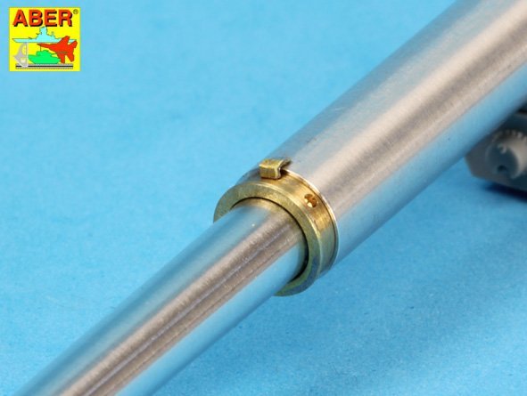 Aber 35L-128 Barrel for German A/T Self Propeled Gun Nashorn with 8,8cm Pak 43/1 L/71 1/35 – imagen 4