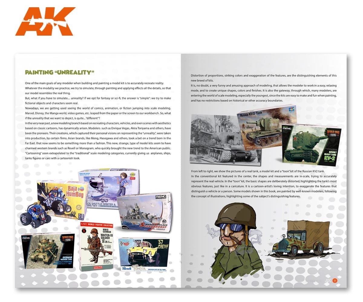 AK Interactive AK911 HOW TO MAKE TOON MODELS TUTORIAL (English) – imagen 7