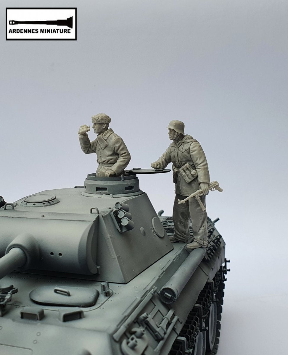 Ardennes Miniature 35017 WW2 PANZER COMMANDER 1/35 – image 2