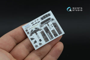 Quinta Studio QDS-48596 F-15E 3D-Printed &amp;amp; colored Interior on decal paper (Hasegawa) (Small version) 1/48 – image 4