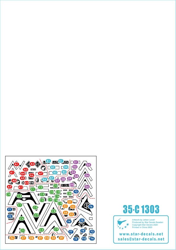 Star Decals 35-C1303 Desert Storm 3 1/35 – Bild 2