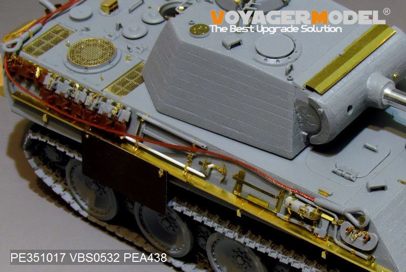 Voyager Model PE351017 WWII German Panther G Early ver.Basic upgrade set (For TAKOM 2119/2134) 1/35 – Bild 14