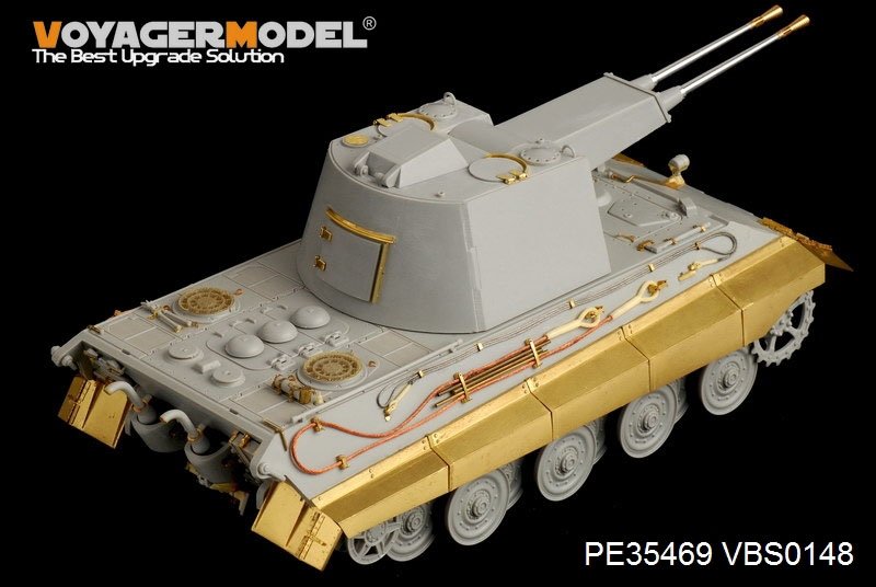 Voyager Model PE35469 WWII German E-75 FlaKpanzer for TRUMPETER 01539 1/35 – Bild 4
