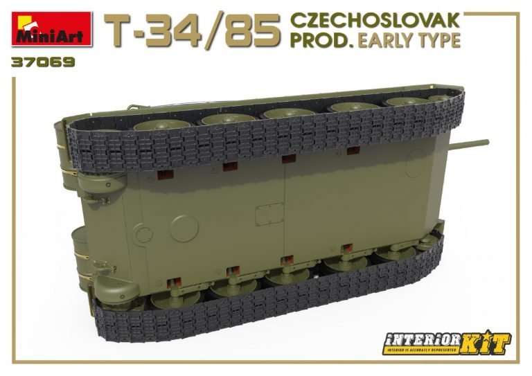 Miniart 37069 T-34/85 Czechoslovak Prod. Early Type 1/35 – image 5