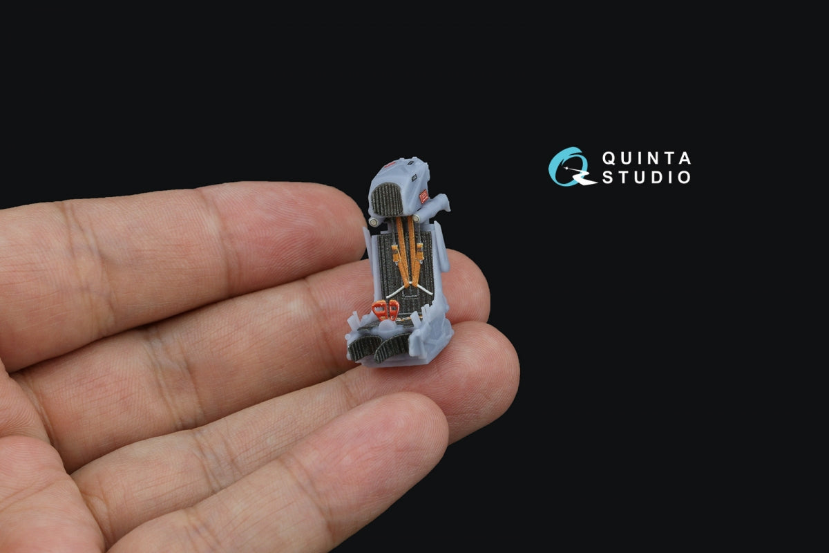 Quinta Studio QR+48073 K-36DM (initial release) ejection seat (for Su-17M3/M4/UM3/22, Su-24, MiG-29 9-12 Early aircraft) (All kits) 1/48 – image 6