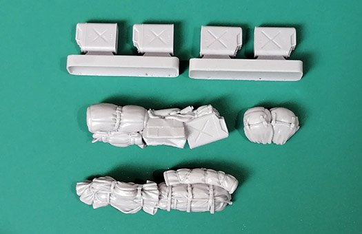 Eureka XXL ER-3569 Stowage Set for M18 Hellcat (Tamiya) 1/35