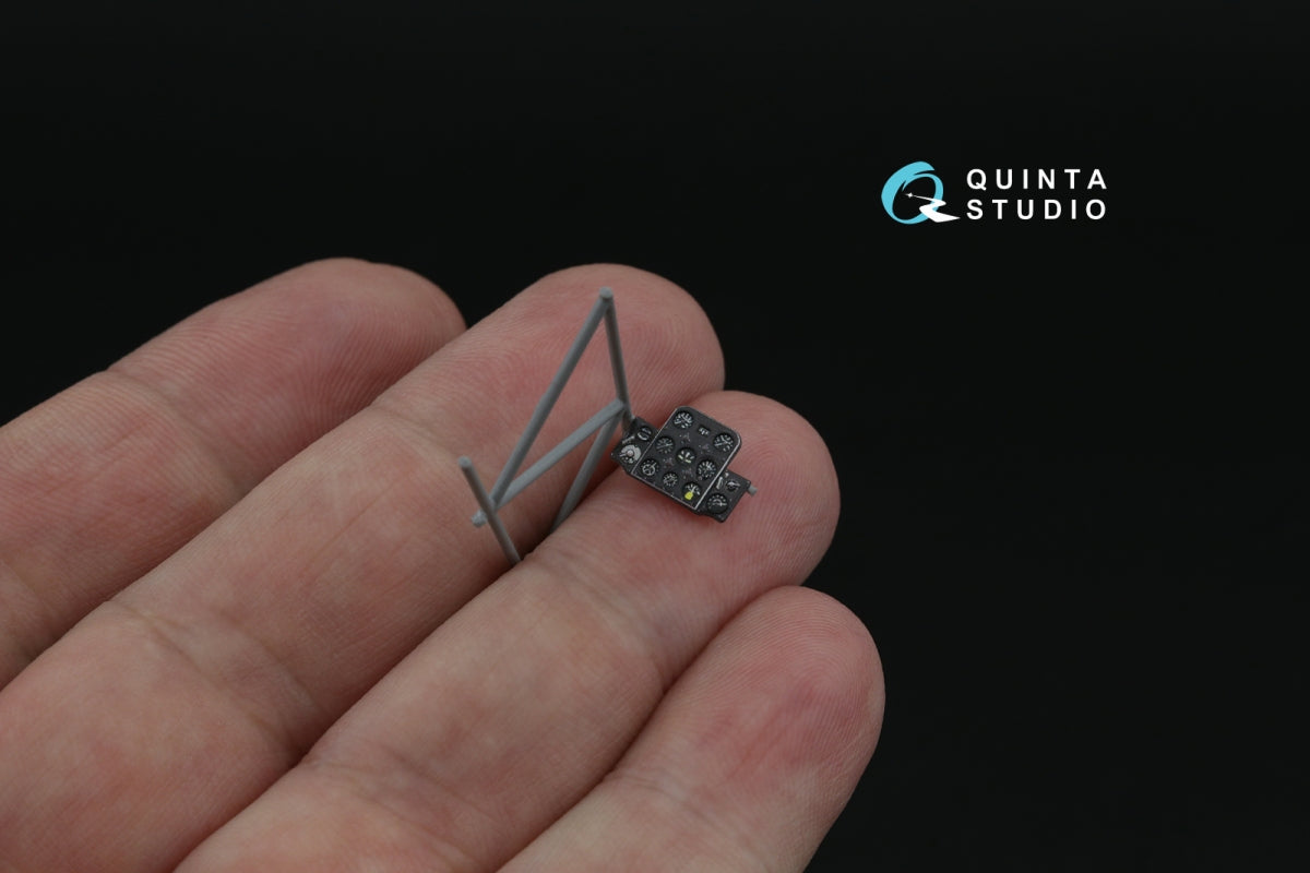 Quinta Studio QD48445 I-153 3D-Printed coloured Interior on decal paper (ICM/Hasegawa) 1/48 – Bild 8