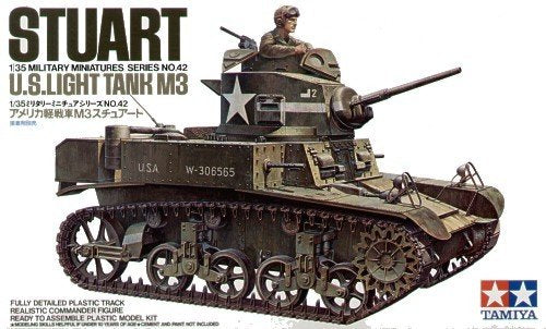 Tamiya 35042 U.S. M3 Stuart 1/35