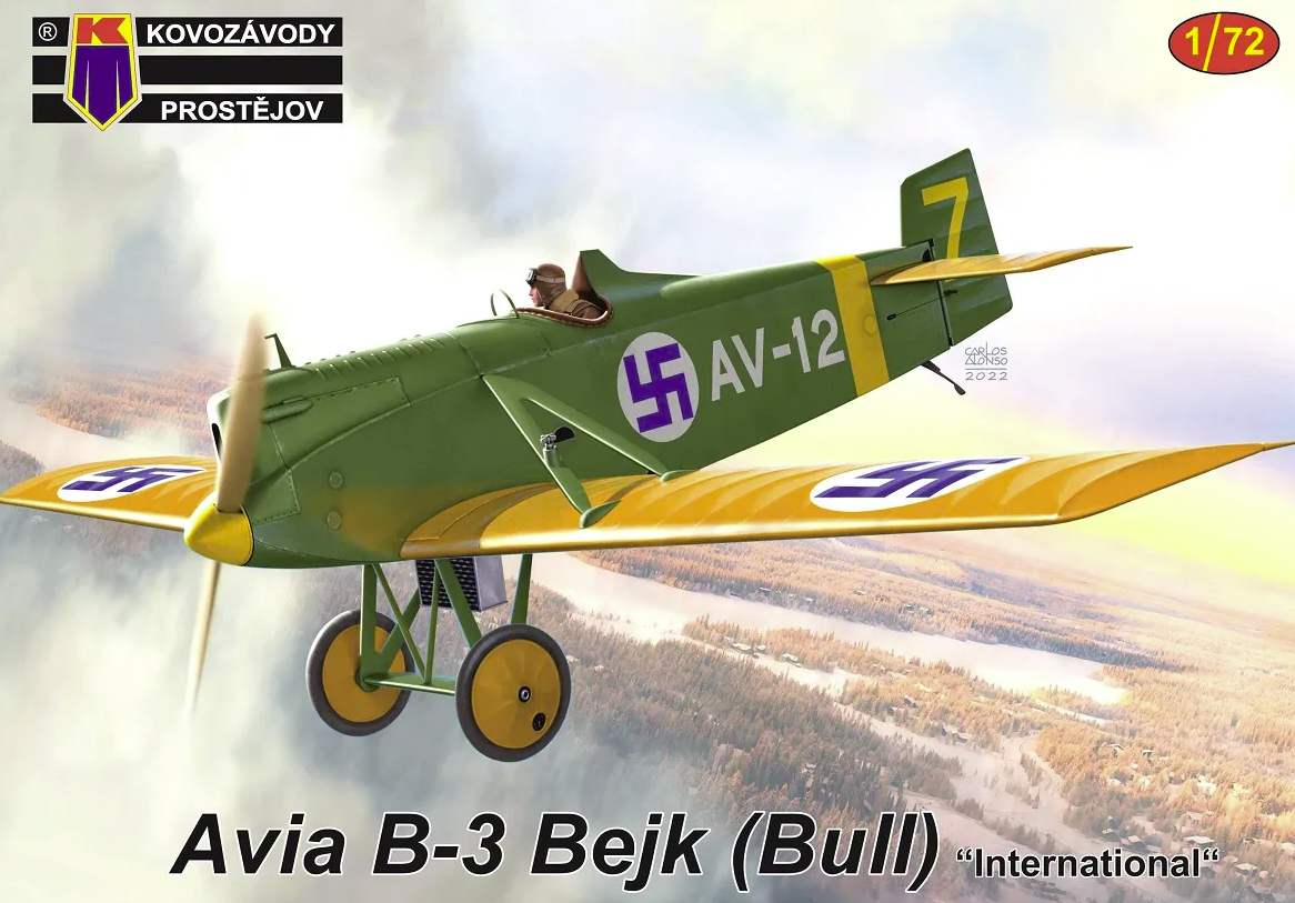 Kovozavody Prostejov KPM0343 Avia B-3 « International » 1/72