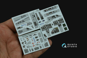 Intérieur imprimé en 3D et coloré du MiG-29UB (Trumpeter) de Quinta Studio QDS-32227 (Petite version) 1/32 – image 3