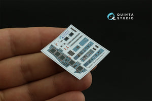 Quinta Studio QDS-48071 Su-34 3D-Printed &amp;amp; coloured Interior on decal paper (HobbyBoss) (small version) 1/48 – immagine 4