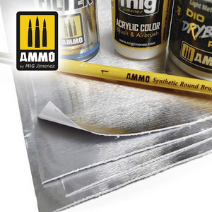 AMMO of Mig Jimenez 8247 ALUMINIUM SHEETS 280x195 mm – zdjęcie 3